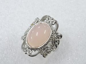 ローズクォーツ　指輪(15号)